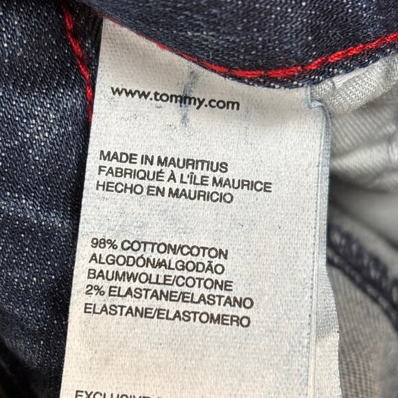 Tommy Hilfiger Women’s 2 Blue Zip Low Rise Modern Skinny Denim Jeans NEW - Picture 5 of 8